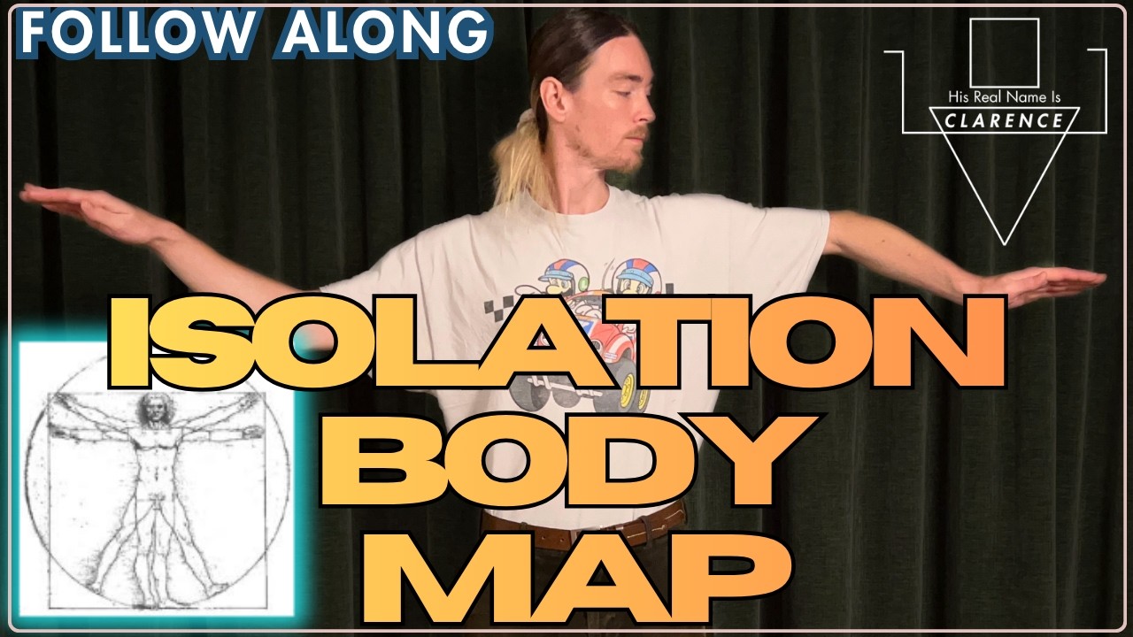 Isolation Body Map (Follow Along Isolation Drills for Dancers) - YouTube