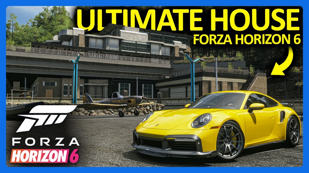 Forza Horizon 6 : The ULTIMATE Custom Houses & Maps!!