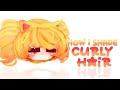 How I Shade Curly Hair Tutorial 🐣