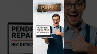 REPAIR CORRUPTED PENDRIVE | USB NOT SHOWING FIX 2026