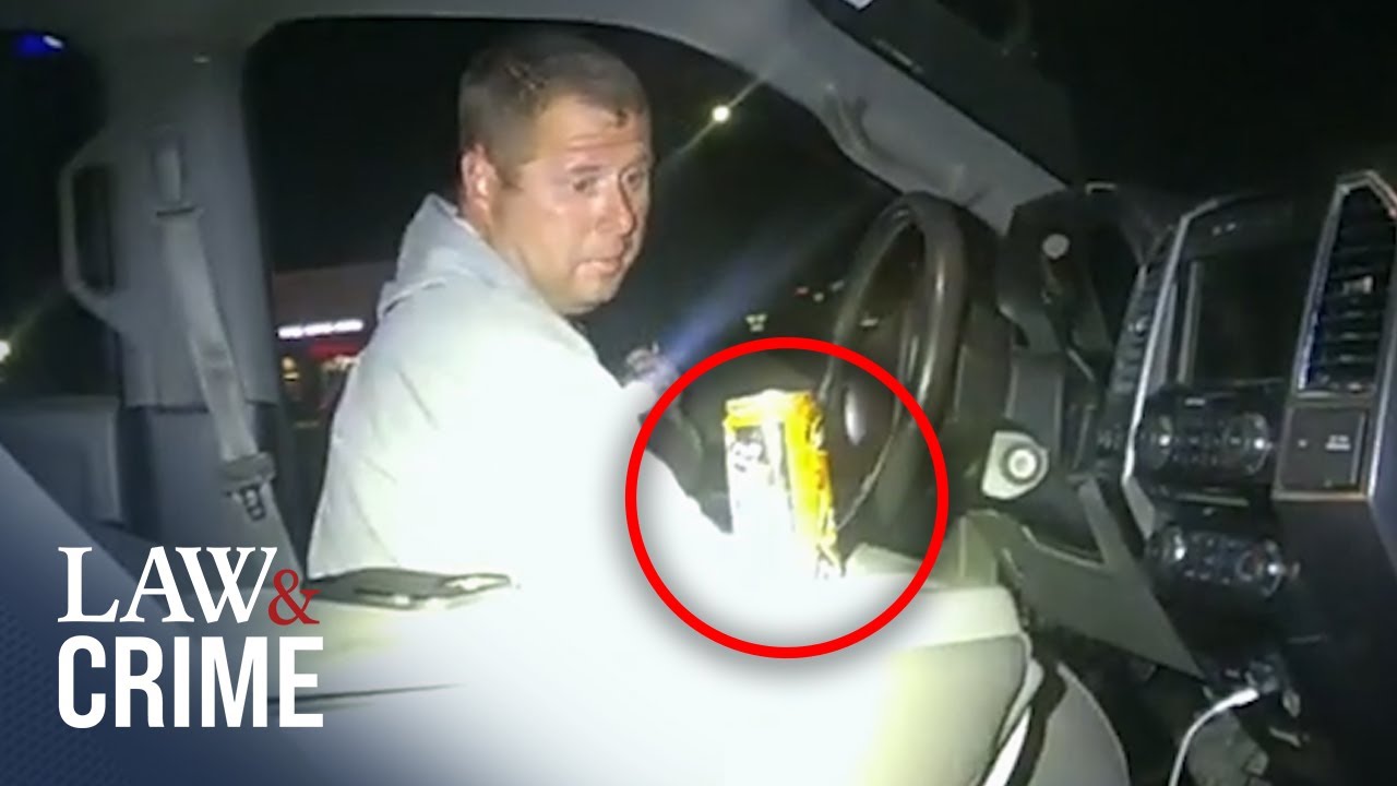 Bodycam: Sheriff Caught Passed Out with Four Loko in Car