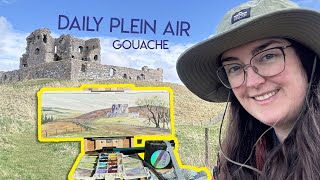 When in doubt, paint a castle ✶ #PleinAirpril days 20-22