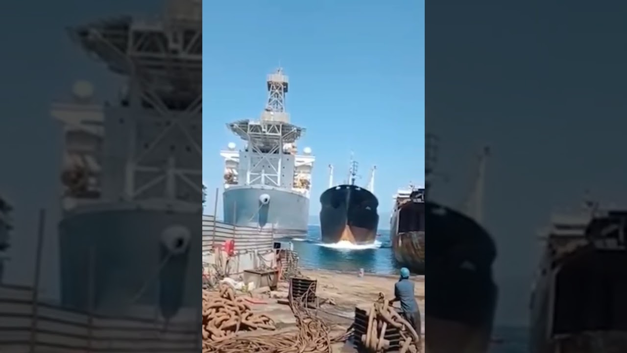 Final Beaching Of Ship  📯🚢⚓