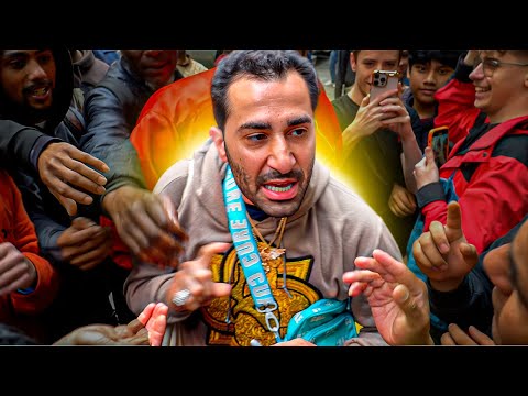 TRAXNYC GETS MOBBED GIVING AWAY $50,000 IN SILVER IN NYC!!! (GONE WRONG)