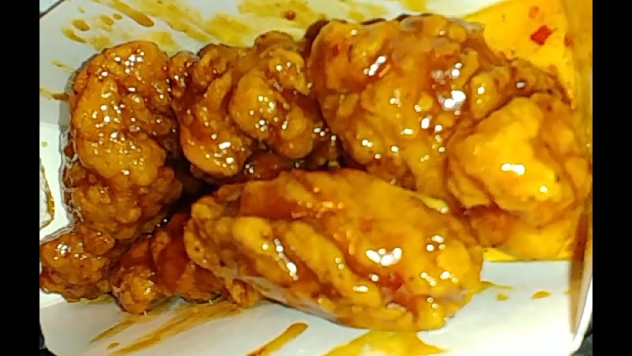 Sonic's Asian Sweet Chili Boneless wings review 11119 YouTube