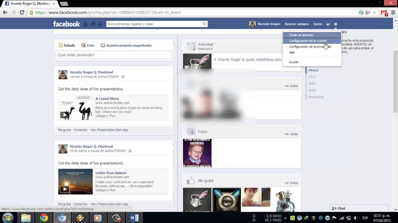 Como quitar el Spam en nuestra biografía de Facebook - YouTube