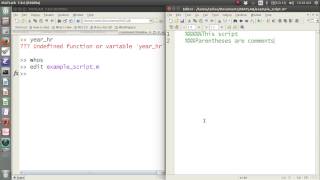 MATLAB Help - Scripting