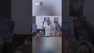 Family, supporters raise photos of #AmandaDean ahead of the sentencing of her killer, #FrederickReer