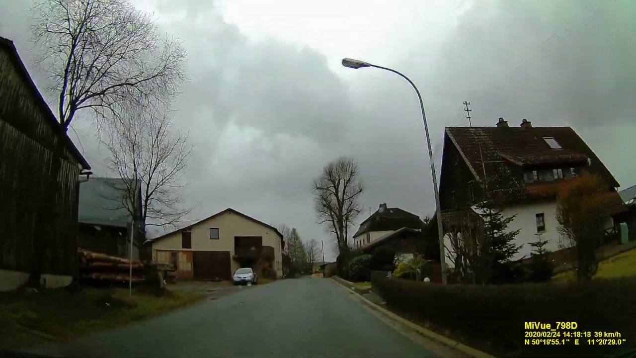 D: Posseck i.Bay.. Markt Pressig. Landkreis Kronach. Ortsdurchfahrt. Februar 2020