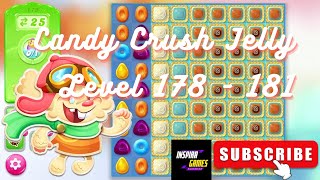 Candy Crush Jelly Saga | Level 178 - 181 | Android Games #InspiraGames @InspiraGames screenshot 4