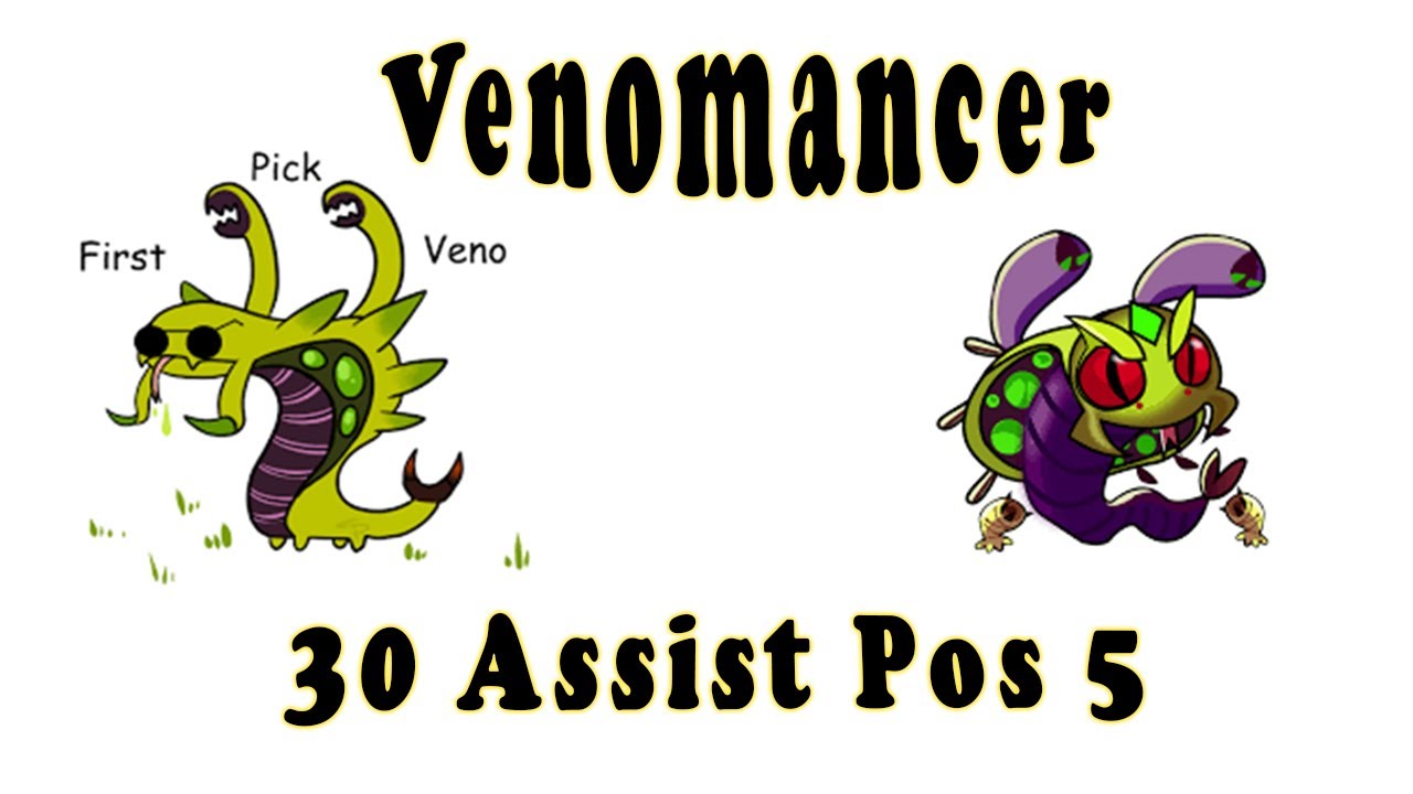 Dota 2 - Venomancer 30 Assist Pos 5.