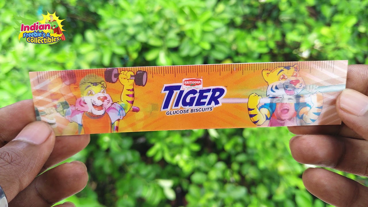 Britannia Tiger Biscuits Stickers, Cards Freebies Collection From India
