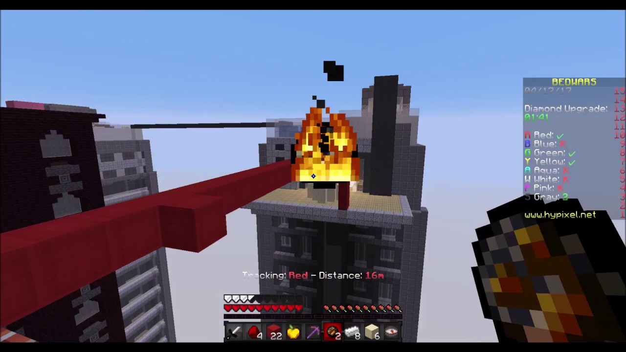 Weirdest Bedwars fireball glitch