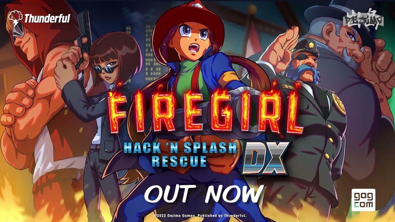 Firegirl: Hack ‘n Splash Rescue DX | Trailer [GOG]