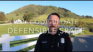 WUI: Defensible Space