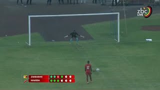 Full Penalty Shootout | Zimbabwe vs Namibia Highlights | Presidential Inauguration Cup