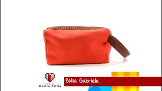 Bolsa de camurça e sintético Gabriela - Maria Adna Ateliê - Vídeo de bolsa artesanal - Make a bag