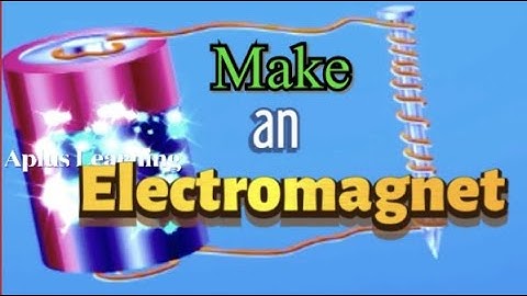 How to make an electromagnet #scienceexperiment #electromagnet