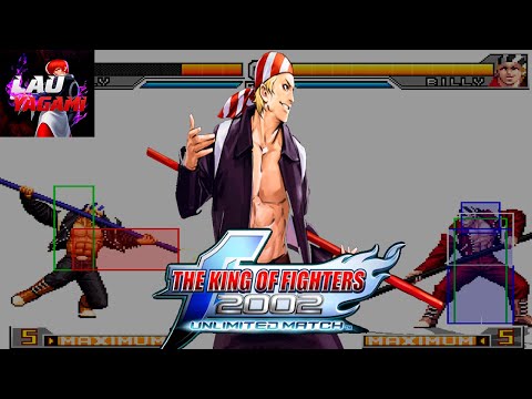 Conheça SEU personagem! KOF 2002 Unlimited Match - Billy Kane