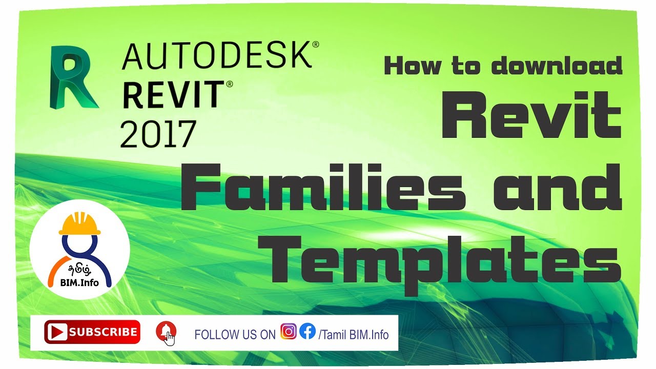 HOW TO DOWNLOAD REVIT FAMILIES & TEMPLATES_REVIT COMPONENTS_TamilBIM