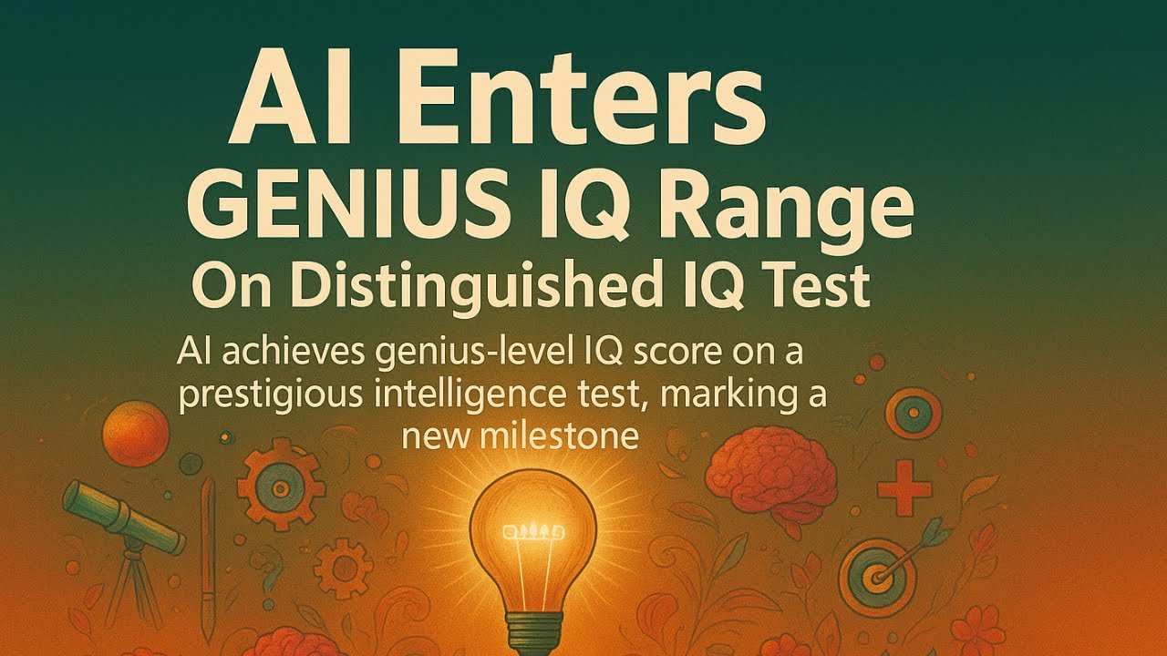 AI Enters Genius IQ Range On Distinguished IQ Test YouTube