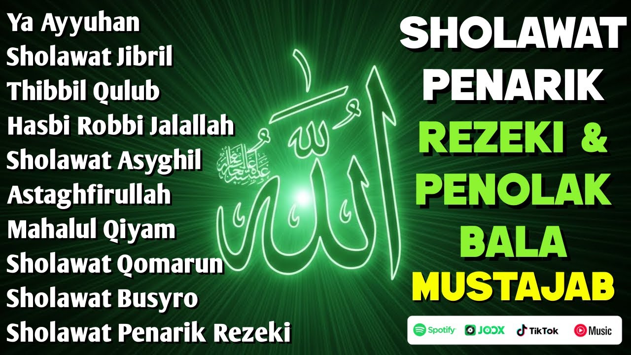 SHOLAWAT JIBRIL PEMBUKA PINTU REZEKI | Astaghfirullah | SHOLAWAT NABI MERDU TERBARU 2026