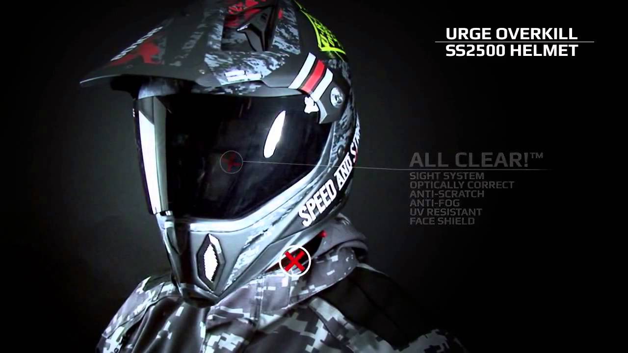 Speed and Strength SS2500 Urge Overkill Helmet at BikeBandit.com