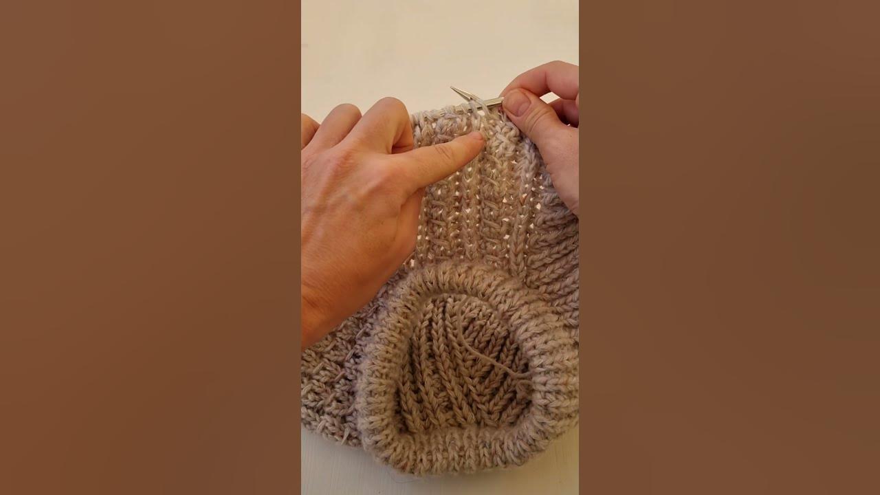 hvordan strikke 3 masker i en patent rettmasken (dvs 2 - YouTube