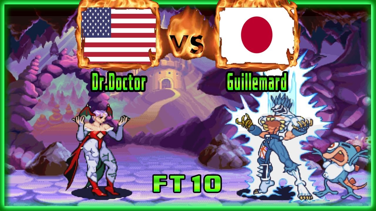 Darkstalkers 3 [Vampire Savior] - Dr.Doctor (USA) VS (JPN) Guillemard [vsavj] [Fightcade] [FT10]