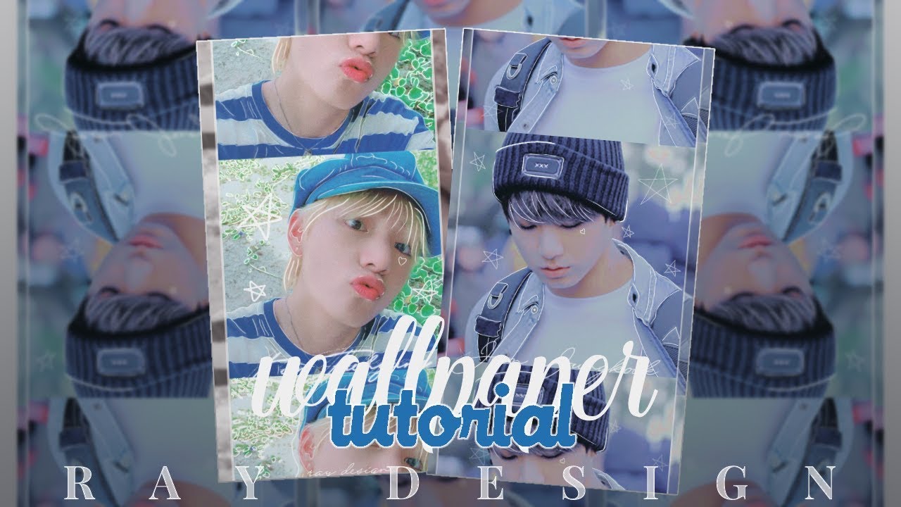 kpop wallpaper tutorial || IbisPaint X ᭝̟ ╮ - YouTube