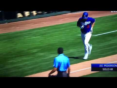 Joc Pederson Home Run 3/17/2019 Vs Milwaukee