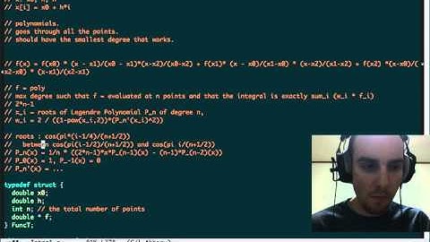 Numerical Methods: Hardcore integration (Gaussian Quadrature) Part 1 (Part 3)