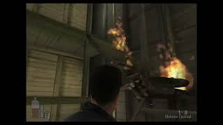 Max Payne 2001 - Molotov Cocktail Stairwell Fight screenshot 5