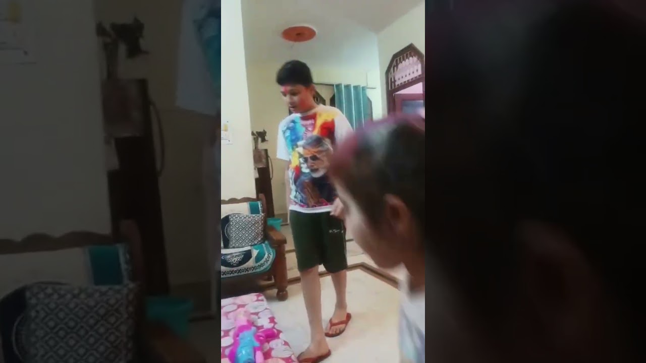 #holi celebration 🪷🌼🌞👌