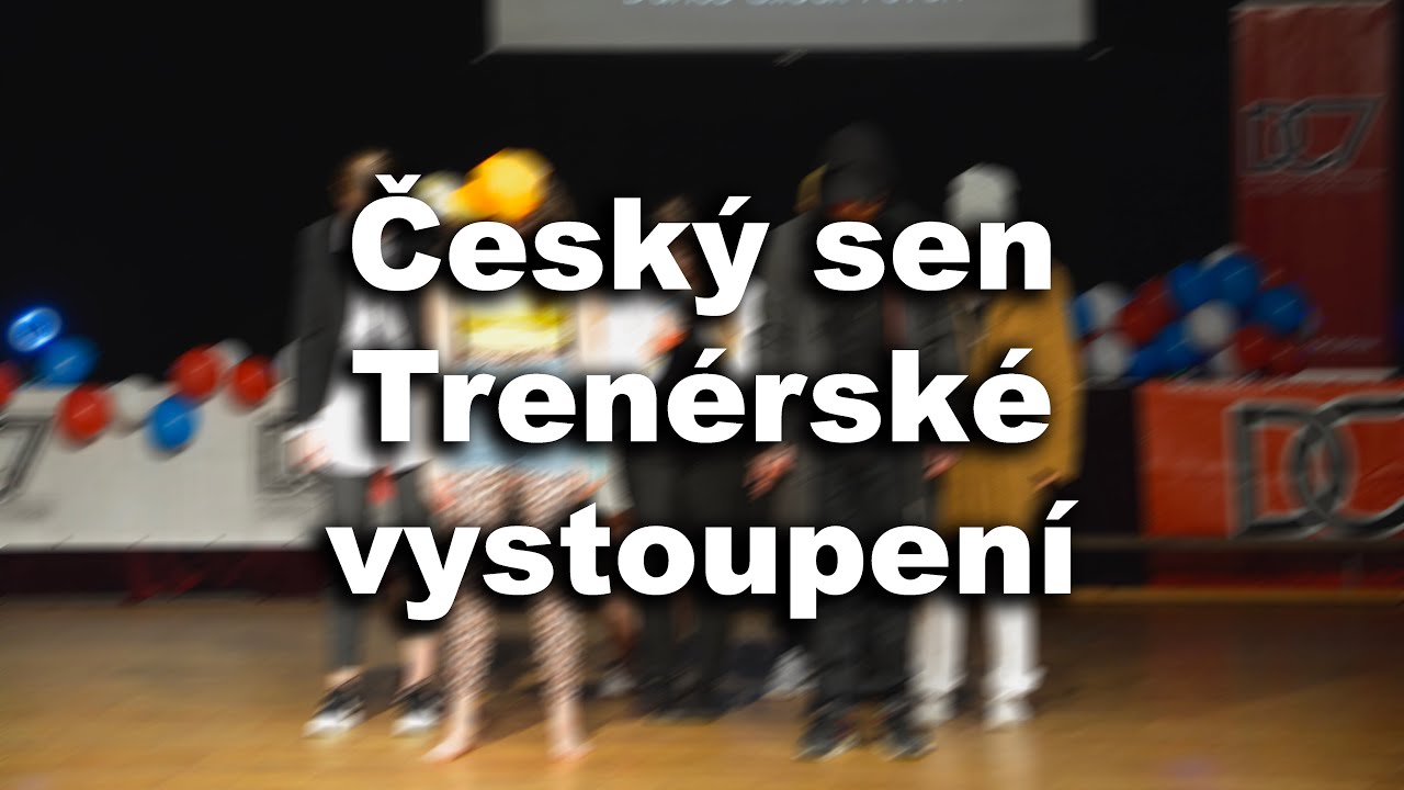 Český sen Show - Vystoupení trenérů