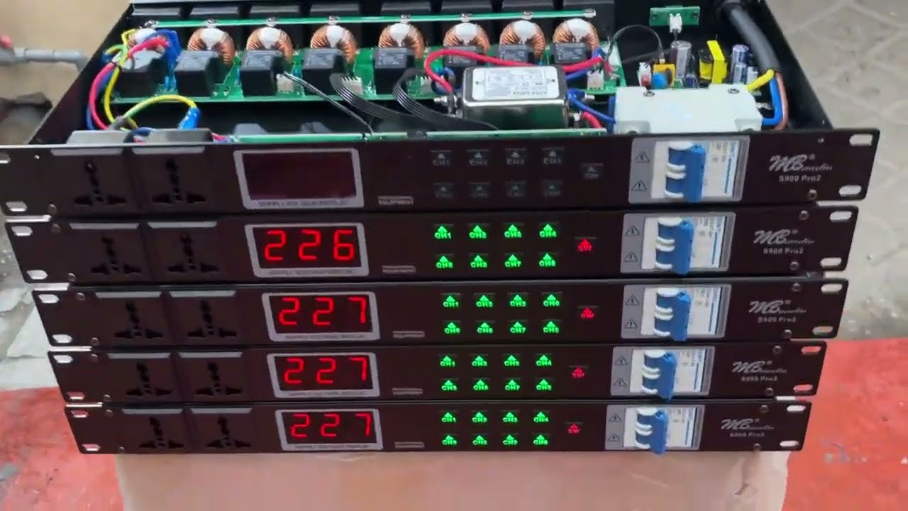 🔥 HÀNG VỀ–THANH LÝ SỐC! Quản Lý Nguồn MB S900 Pro2 2025–3 Tầng Lọc, Chạy cả Điện Yếu! LH:0919182233