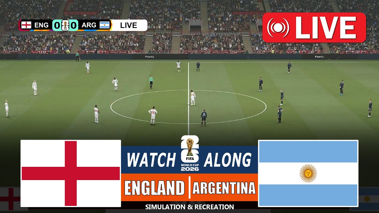 Argentina vs England - eFootball PES 21 Gameplay & Facecam Commentary!