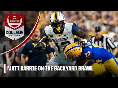 The 2022 backyard brawl was an instant classic! - matt barrie | espn college football