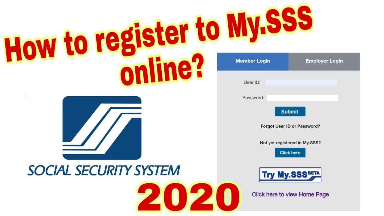 How To Register To SSS Online Using Android Phone YouTube