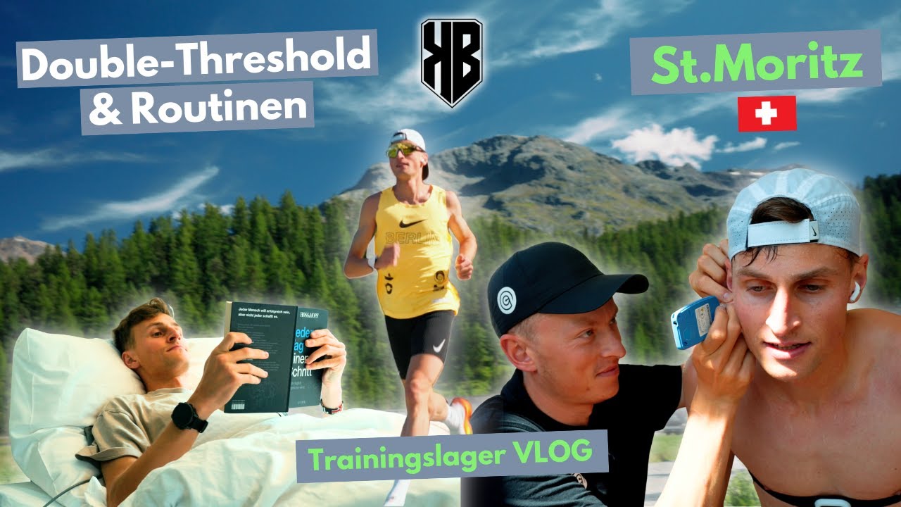 Ein Tag im Leben eines Profiläufers in St. Moritz - Double-Threshold & Routinen