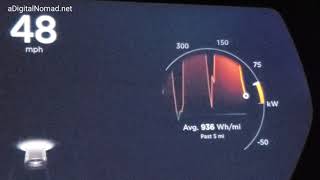 LOUD TESLA Warning Beep While Towing + Accelerating Hard | 2020.40.4