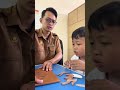 Keseruan Tingkah Anak Istimewa Hebat &amp; Guru Kreatif Main Puzzle #shortsviral #special #disability