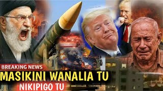 KINACHOENDELEA KWENYE VITA YA IRAN NA MAREKANI MDA HUUU/HALI BADO ILE ILE MAREKANI YAONGEZA.