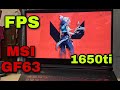 VALORANT || FPS TEST || MSI GF63 i5 9th gen 1650ti || high graphics || TechLane DIP