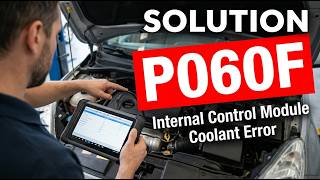 HOW TO FIX P060F OBD II ERROR CODE - Internal Control Module Coolant Error