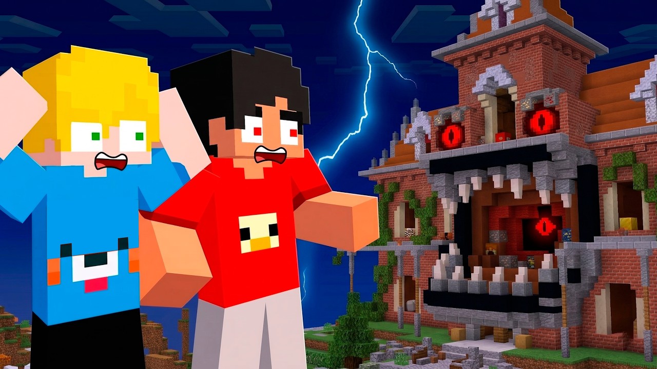 24 Horas no Hotel Mal Assombrado do Minecraft