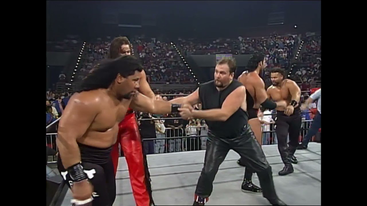 Big Bubba & Scott Norton join the NWO! WCW/NWO Brawl in the ring & Sting wont pick a side! (WCW)