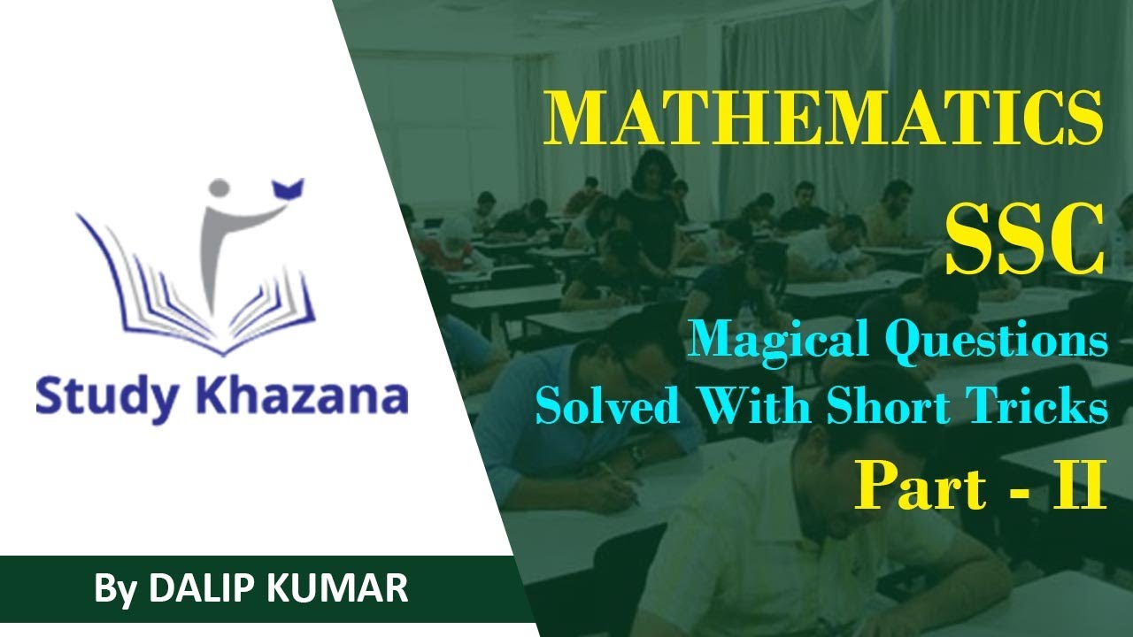 Maths Time & Distance Short Tricks For SSC/Banking | Study Khazana