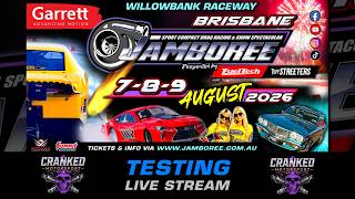 2026 Garrett Brisbane Jamboree - Live Stream Presented by Cranked Motorsport - Testing 2026 Garrett Brisbane Jamboree - Live Stream Presented by Cranked Motorsport - Testing