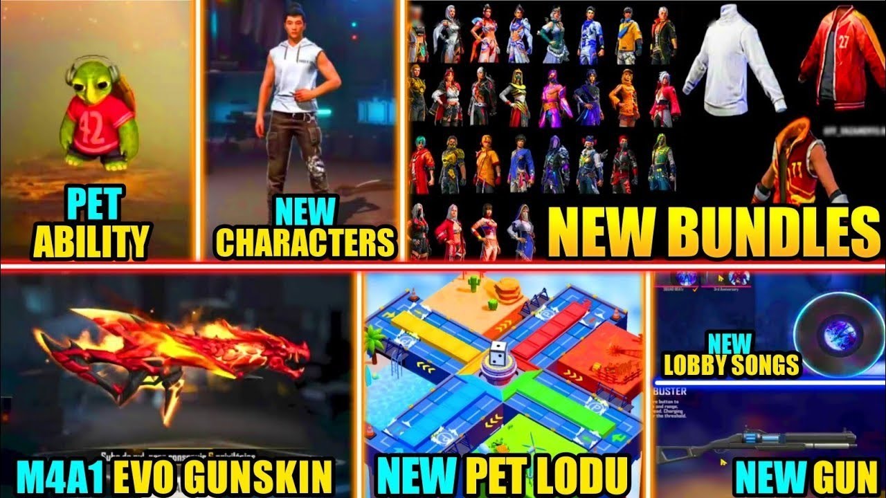 Ob32 Update All Bundles In Free Fire 2022 | Upcoming Bundle In Free Fire OB32 💖💥